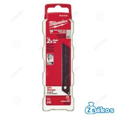 MILWAUKEE TÖRHETŐ 7 SZELVÉNYES PENGE 25mm (10db/csomag) fotó