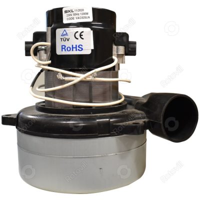 MOTOR 1200W UNIVERZÁLIS, TAKARÍTÓGÉPHEZ 220V  CSŐVEL fotó