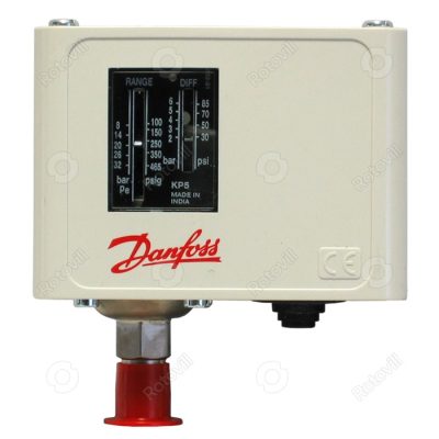 NYOMÁSKAPCSOLÓ AUTOMATA  (PRESOSTAT) NYOMÓ OLDALI DANFOSS KP5 fotó