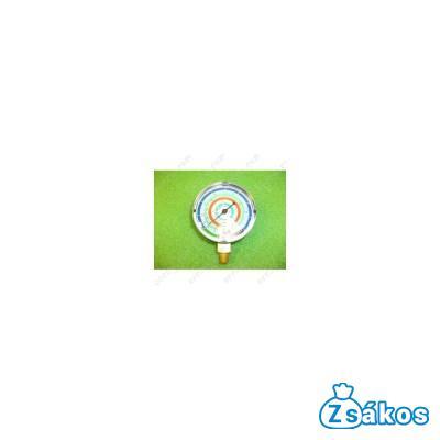 Nyomásmérő,kisnyomású /MAX.:8bar/ 1/8coll NPT (R22,507A,134A,407) MASTERCOOL fotó