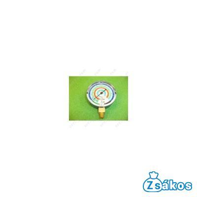 Nyomásmérő,kisnyomású /MAX.:8bar/ 1/8coll NPT (R22,507A,134A,407) MASTERCOOL fotó