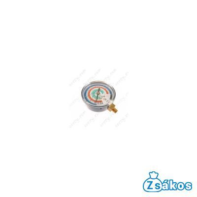 Nyomásmérő,kisnyomású /MAX.:8bar/ 1/8coll NPT (R22,507A,134A,407) MASTERCOOL fotó