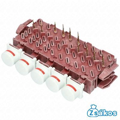 Nyomókapcsolósor  5-ös FAGOR mosógép fotó