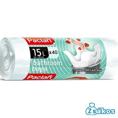 Paclan Higiéniai Illatosított Pipere Szemeteszsák 15l (40db/tekercs) 44cmx51cm 8my fotó