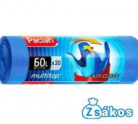 Paclan Multi-Top Szemeteszsák 60L (24db/tekercs) 60cmx77cm fotó
