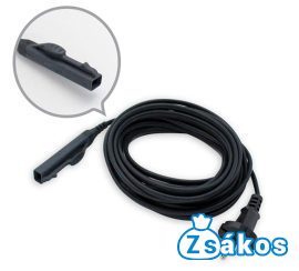 PORSZÍVÓ BEKÖTŐ KÁBEL / VEZETÉK VORWERK VK140/ VK150 7 MÉTER (TÁPKÁBEL)