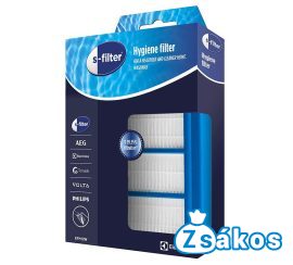 PORSZÍVÓ HEPA FILTER AEG / ELECTROLUX / PHILIPS EFH12W S-FILTER® HYGIENE H12 / 9001951194 MOSHATÓ GYÁRI (INVEST MEGFELELŐJE: IZ-FHE1)