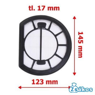PORSZÍVÓ HEPA FILTER ELECTROLUX ECC21-2IW / H10 140200268013 GYÁRI foto