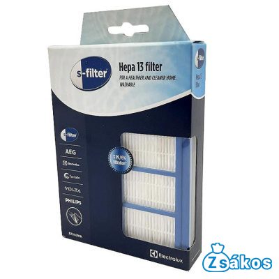 PORSZÍVÓ HEPA FILTER ELECTROLUX  EFH13W-APAC S-FILTER / 9001680983 GYÁRI MOSHATÓ foto
