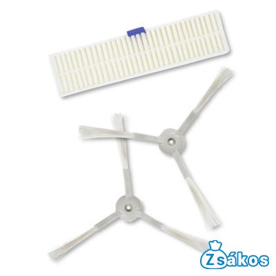 PORSZÍVÓ HEPA FILTER ÉS OLDALKEFE SZETT ROWENTA EXPLORER S60  / RR7447WH / RR7455WH / ZR740003 GYÁRI foto