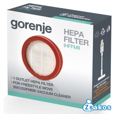PORSZÍVÓ HEPA FILTER GORENJE 736767 GYÁRI foto
