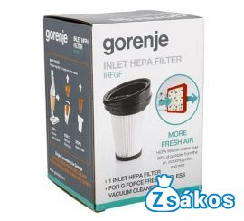 PORSZÍVÓ HEPA FILTER GORENJE SVC216GFW / SVC252GFR / 735551 IHFGF GYÁRI