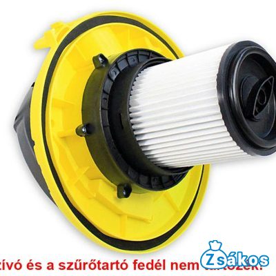 PORSZÍVÓ HEPA FILTER / MOTORVÉDŐ SZŰRŐ HENGERES NYITOTT MONZANA DBNT30-1400 / 100474 WET & DRY foto