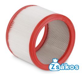 PORSZÍVÓ HEPA FILTER / MOTORVÉDŐ SZŰRŐ HENGERES NYITOTT POWERPLUS POWX 325 / 134.086.06 GYÁRI MOSHATÓ