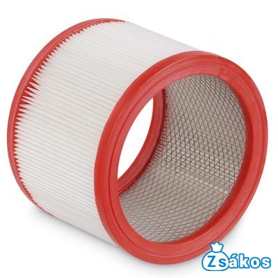 PORSZÍVÓ HEPA FILTER / MOTORVÉDŐ SZŰRŐ HENGERES NYITOTT POWERPLUS POWX 325 / 134.086.06 GYÁRI MOSHATÓ foto