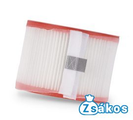 PORSZÍVÓ HEPA FILTER / MOTORVÉDŐ SZŰRŐ HENGERES POWERPLUS POWX 320 / 134.084.06 GYÁRI MOSHATÓ