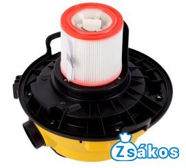 PORSZÍVÓ HEPA FILTER / MOTORVÉDŐ SZŰRŐ HENGERES POWERPLUS POWX 321 / 134.085.06 GYÁRI MOSHATÓ