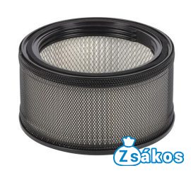PORSZÍVÓ HEPA FILTER / MOTORVÉDŐ SZŰRŐ HENGERES ZÁRT POWERPLUS POWX 3018 / POWX3018A GYÁRI MOSHATÓ