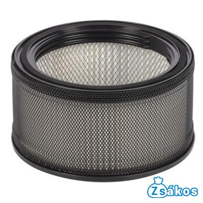 PORSZÍVÓ HEPA FILTER / MOTORVÉDŐ SZŰRŐ HENGERES ZÁRT POWERPLUS POWX 3018 / POWX3018A GYÁRI MOSHATÓ foto