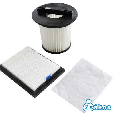 PORSZÍVÓ HEPA FILTER SZETT DIRT DEVIL M 2012 2725001 GYÁRI MOSHATÓ foto