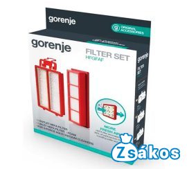 PORSZÍVÓ HEPA FILTER SZETT GORENJE VCEB01GAWWF / 731228 GYÁRI
