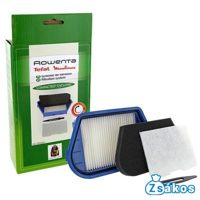 PORSZÍVÓ HEPA FILTER/SZŰRŐ KÉSZLET ROWENTA COMPACTEO CYCLONIC ZR004601 GYÁRI foto