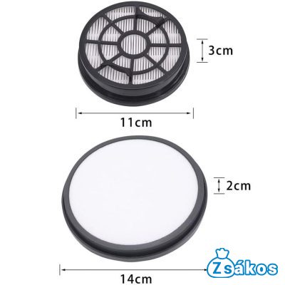 PORSZÍVÓ KOMPATIBILIS HEPA FILTER / SZŰRŐ KÉSZLET ROWENTA RO 2910 / RO 2933 / ZR904301 foto