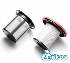 PORSZÍVÓ KOMPATIBILIS HEPA FILTER SZŰRŐVÉDŐVEL BOSCH BBS611W2TW/03 / BCS61113/01 / 12033215 MOSHATÓ