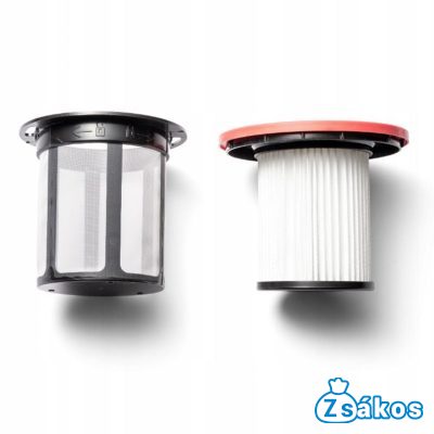 PORSZÍVÓ KOMPATIBILIS HEPA FILTER SZŰRŐVÉDŐVEL BOSCH BBS611W2TW/03 / BCS61113/01 / 12033215 MOSHATÓ foto