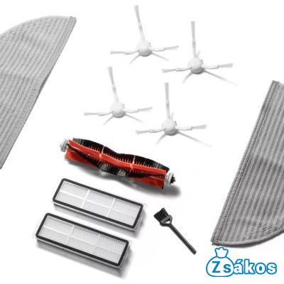 PORSZÍVÓ KOMPLETT KÉSZLET XIAOMI MI ROBOTPORSZÍVÓ MOP 1C / MOP 1T / MOP 2 (10 RÉSZES) foto