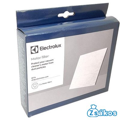 PORSZÍVÓ MOTORVÉDŐ SZŰRŐ ELECTROLUX EF74 (2DB/CSOMAG) 9001957399 GYÁRI foto