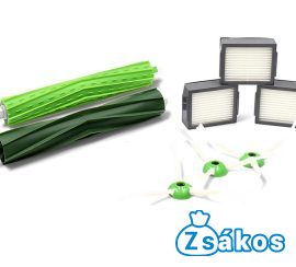 PORSZÍVÓ TARTOZÉK SZETT IROBOT ROOMBA E5 E6 I7 I7 (7 RÉSZES)