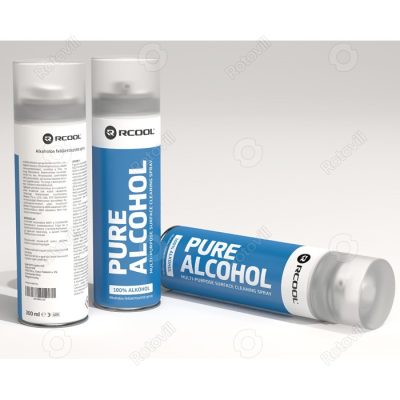 RCOOL ALKOHOLOS FELÜLET TISZTÍTÓ SPRAY (100% alkohol) 300ml fotó