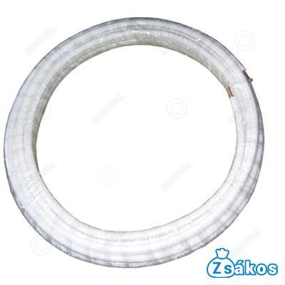 RÉZCSŐ 15x1mm  SZIGETELT (EBRILLE/), 25 m/tekercs, 5/8" fotó