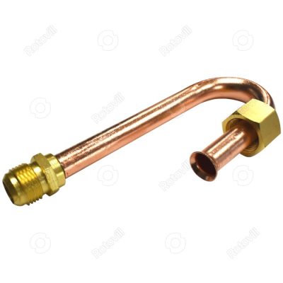RÉZCSŐ FORDÍTÓ CSATLAKOZÓ 1/2"x1/2" fotó