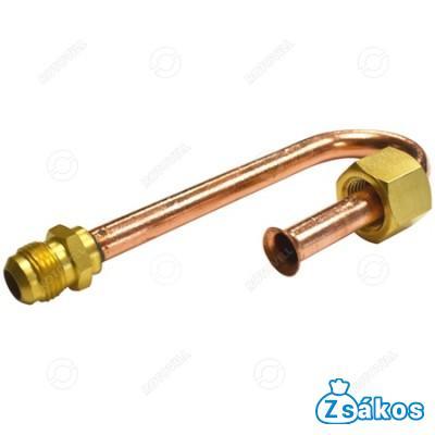 RÉZCSŐ FORDÍTÓ CSATLAKOZÓ 3/8"x3/8" fotó