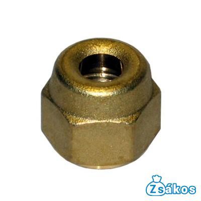 RÉZCSŐ HOLLANDER CASTEL (RÖGZÍTŐ ANYA) 3/8"-10 mm (1/4"-6 mm-es  furattal) fotó