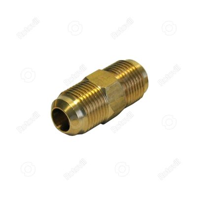 RÉZCSŐ KÖZCSAVAR  (CSATLAKOZÓ KÖZDARAB) 1/2"-12 mm fotó