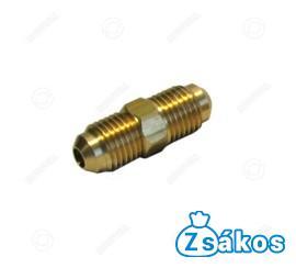 RÉZCSŐ KÖZCSAVAR  (CSATLAKOZÓ KÖZDARAB) 1/4"- 6,35 mm