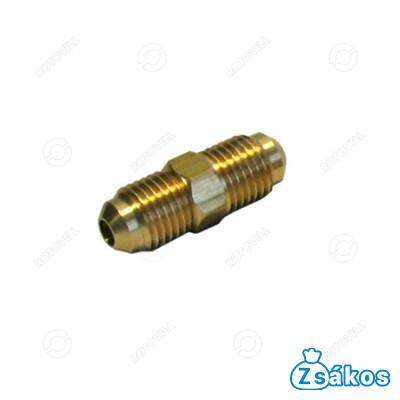 RÉZCSŐ KÖZCSAVAR  (CSATLAKOZÓ KÖZDARAB) 1/4"- 6,35 mm fotó