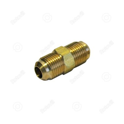 RÉZCSŐ KÖZCSAVAR  (CSATLAKOZÓ KÖZDARAB)  3/8"-10 mm fotó