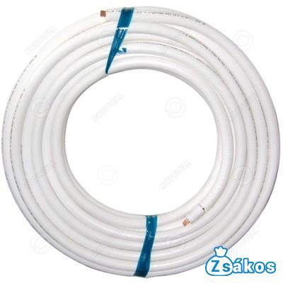 RÉZCSŐ RCOOL 15x1mm  SZIGETELT PRÉMIUM, 25 m/tekercs 5/8" fotó