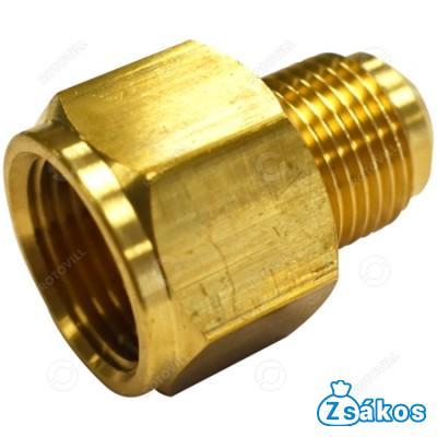 RÉZCSŐ SZŰKÍTŐ  KÖZCSAVAR  (KÜLSŐ-BELSŐ)  1/2"-12mm x 5/8"-16mm fotó