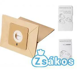 Rowenta porszívó Rowenta Compacteo / Mini Space Gyári papír porzsák (6db+2filter/csomag) ZR003901 fotó