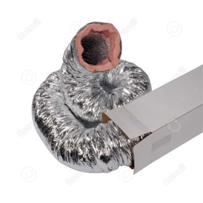 SONOFLEX 25 SZIGETELT FLEXIBILIS LÉGCSATORNA d=203mm, L=10m fotó