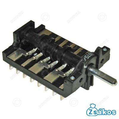 SÜTŐKAPCSOLÓ PELGRIM PM-424  K 7 ÁLLÁSÚ (FEKETE) 3075/2 fotó