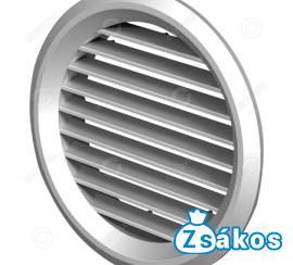 SZELLŐZŐRÁCS MV 100 BVS 100mm KEREK HÁLÓS CSŐCSATLAKOZÓVAL