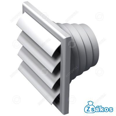 SZELLŐZŐRÁCS MV 120 VNJ ZSALUS, LÉPCSŐS CSŐCSATLAKOZÁS, (d:110-150 mm) fotó