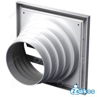 SZELLŐZŐRÁCS MV 120 VNJ ZSALUS, LÉPCSŐS CSŐCSATLAKOZÁS, (d:110-150 mm) fotó