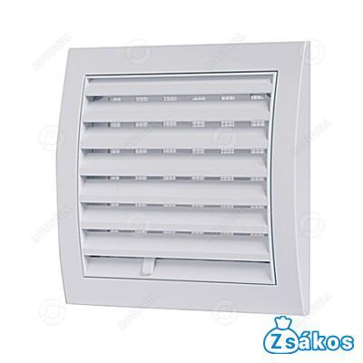 SZELLŐZŐRÁCS MV 120 VS 125mm FIX ZSALU+HÁLÓ CSŐCSATL. fotó